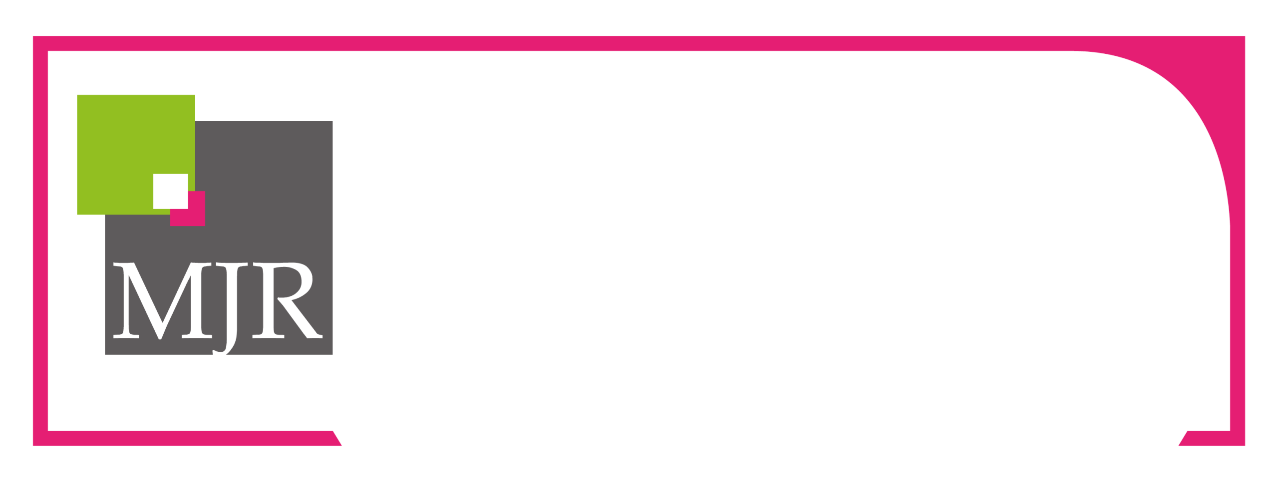 MJR Solicitors 10th Anniversary Logo MAY26 White Text